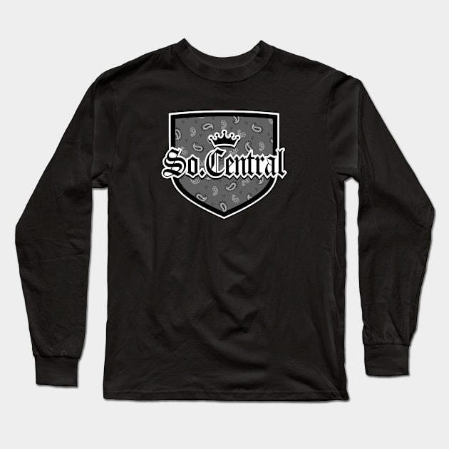 SOUTH CENTRAL SHIELD Long Sleeve T-Shirt by LILNAYSHUNZ